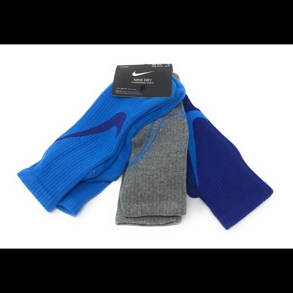 Nike TRAiNiNG Crew Socks Cushioned Dri-Fit, - Picture 2 of 3